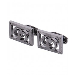 Christian Dior Logo Metallic Cufflinks